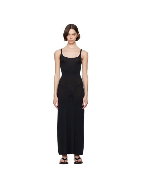 CDLP Black Lightweight Tank Maxi Dress