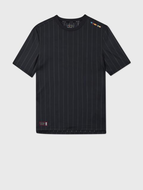 Paul Smith Paul Smith + Castore - Night Sky Pinstripe T-Shirt