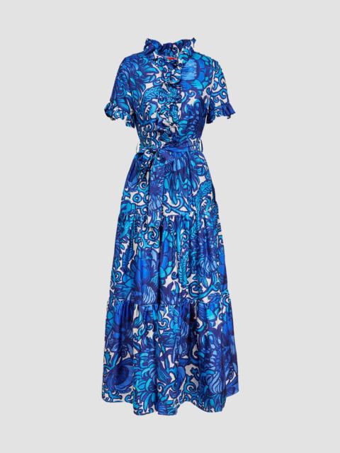 La DoubleJ Women's Long and Sassy Dress - Anemone Blue
