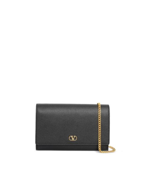 Valentino logo-plaque chain-strap bag