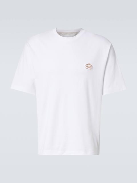 Prada Interlock cotton jersey T-shirt