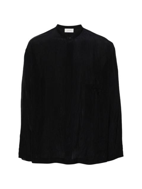 Lemaire sheer creased shirt