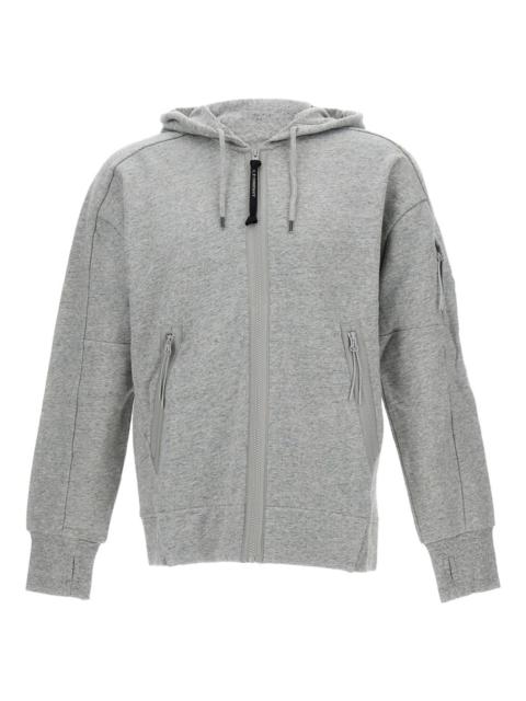 C.P. Company lens-detail zip-up hoodie