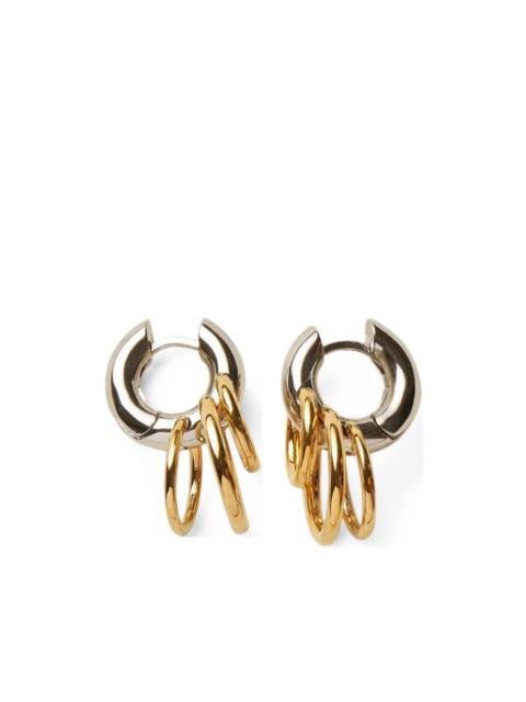 PANCONESI Pierced Huggies earrings