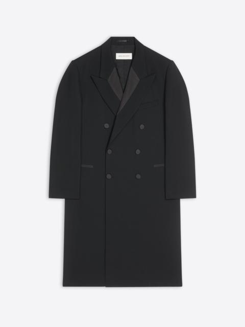 WOOL TUXEDO COAT