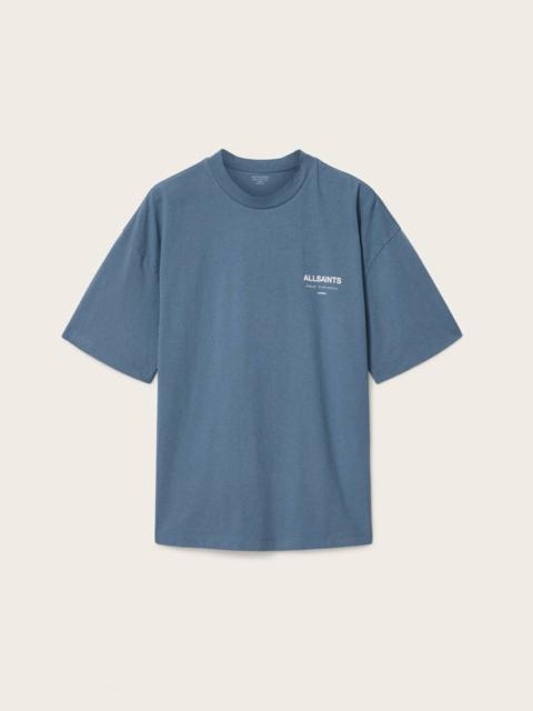 ALLSAINTS UNDERGROUND OVERSIZED CREW NECK T-SHIRT