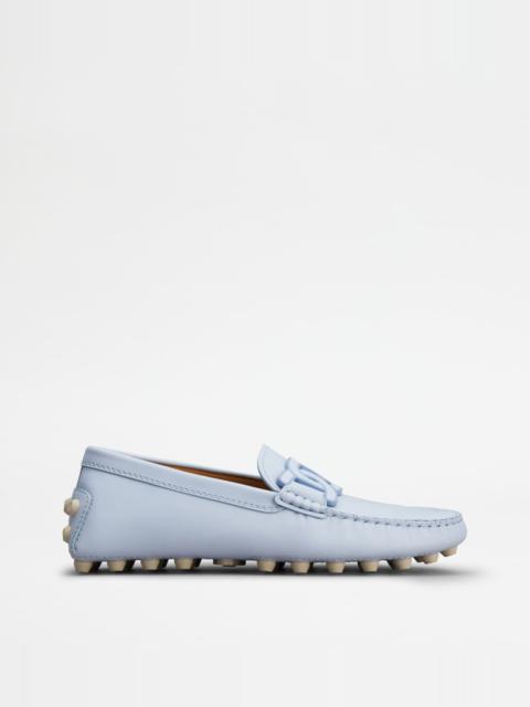 KATE GOMMINO BUBBLE IN LEATHER - SKY BLUE