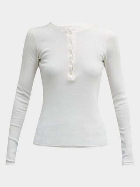 NILI LOTAN Jordan Henley T-Shirt