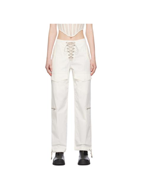 Dion Lee Off-White Hiking Pocket Trousers