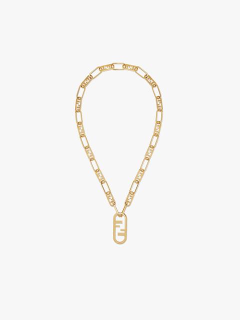 FENDI Gold-colored necklace