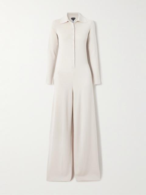 TOM FORD Cashmere And Silk-blend Jumpsuit