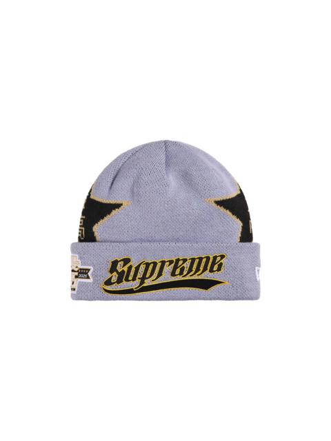 Supreme New Era Stars Beanie "SS26 - Grey" SU27545