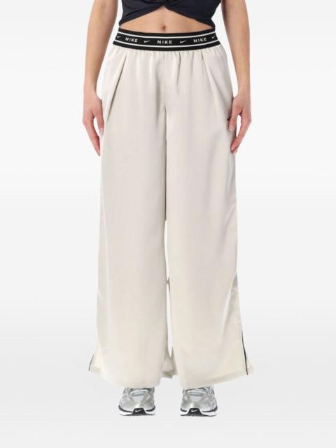 Nike logo-embroidered trousers