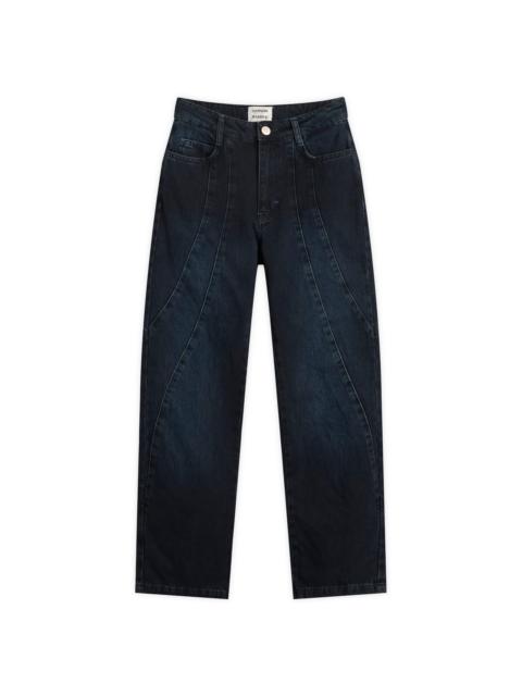 DAMSON MADDER. Damson Madder Juli Wavy Seams Jeans