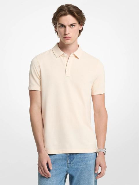 MICHAEL KORS Pima Cotton Piqué Polo Shirt