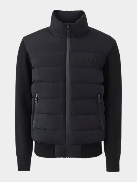 MACKAGE Men's Haney City Hybrid Down Jacket