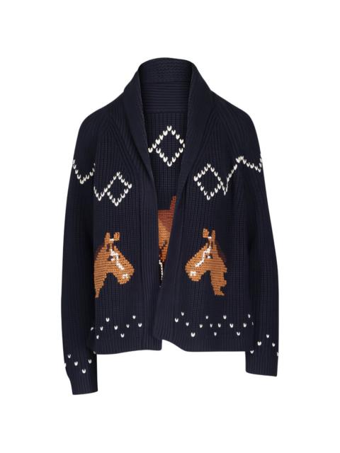 THE GREAT. The Horse Lodge cardigan