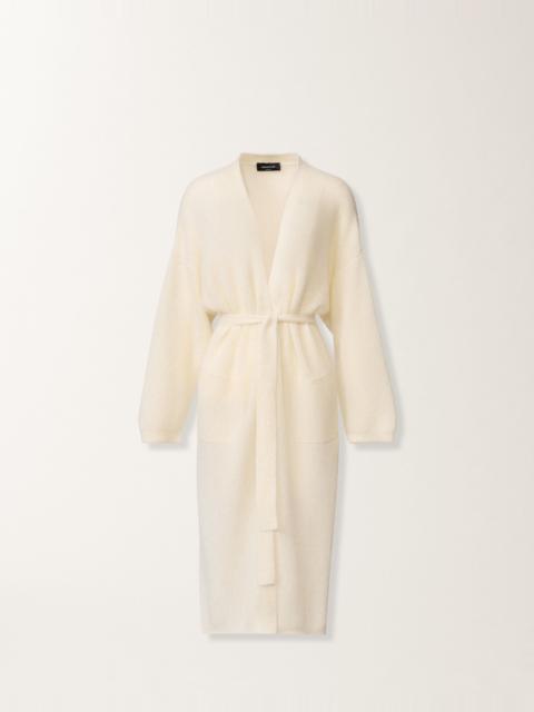 FABIANA FILIPPI Mohair maxi cardigan with sequins