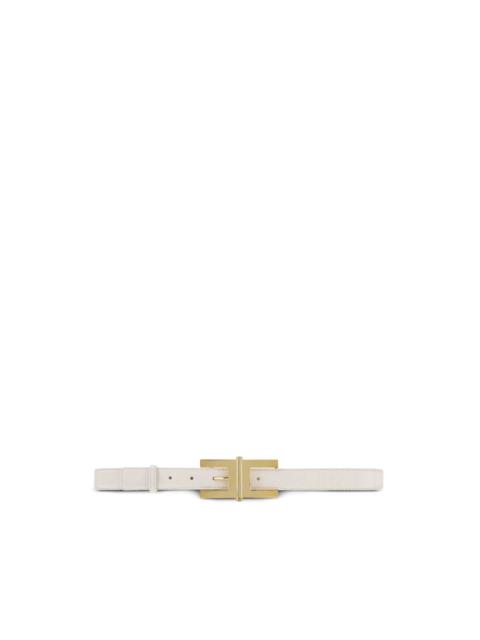 ELISABETTA FRANCHI logo-buckle belt