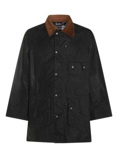 Barbour single-breasted coat