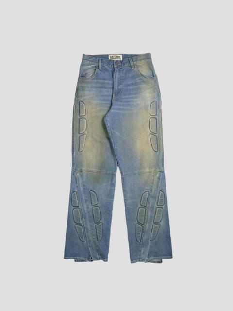 SATOSHI NAKAMOTO ENDURO DENIM PANTS