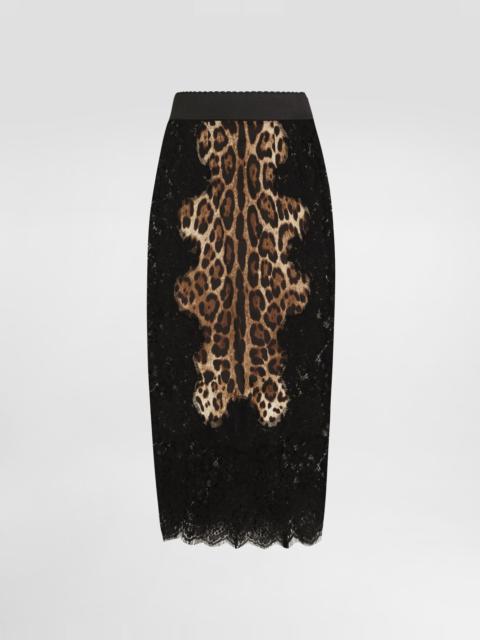 Dolce & Gabbana Lace handbag with DG logo