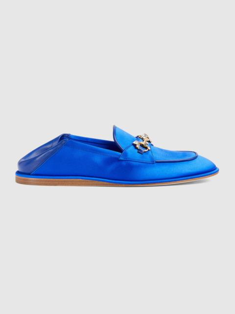 GUCCI Women's Horsebit loafer with crystals