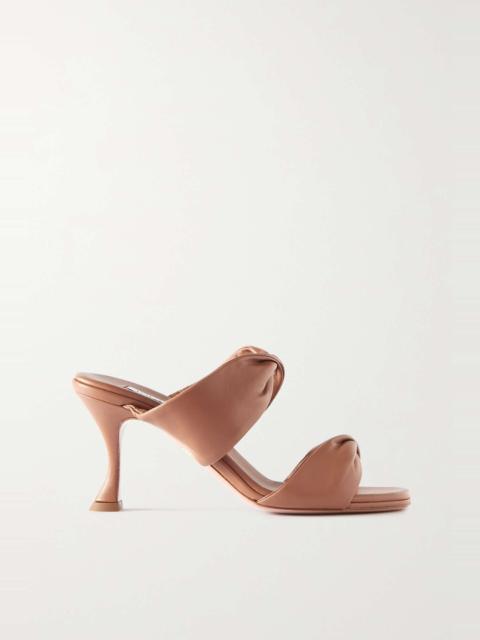 AQUAZZURA Twist 95 leather sandals