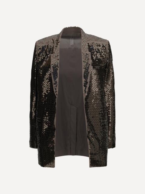 Rick Owens Concordian embroidered single-breasted Jacket