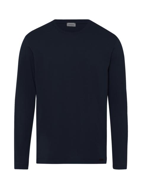 HANRO Living Shirts Cotton Crew Neck Top
