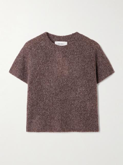 LISA YANG Siona Cashmere And Silk-blend T-shirt