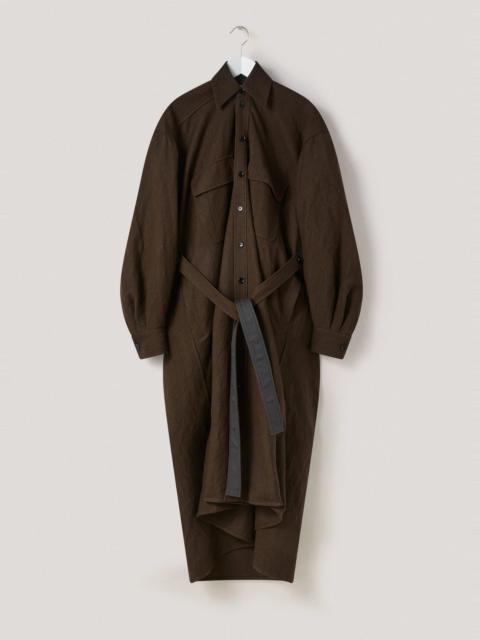 Lemaire TILTED SHIRT DRESS