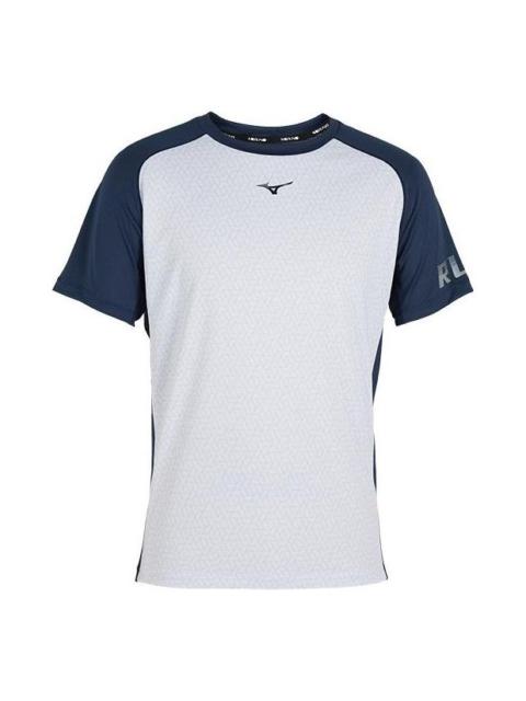 Mizuno Performance Logo Casual T-shirt 'Blue' J2CA31E3