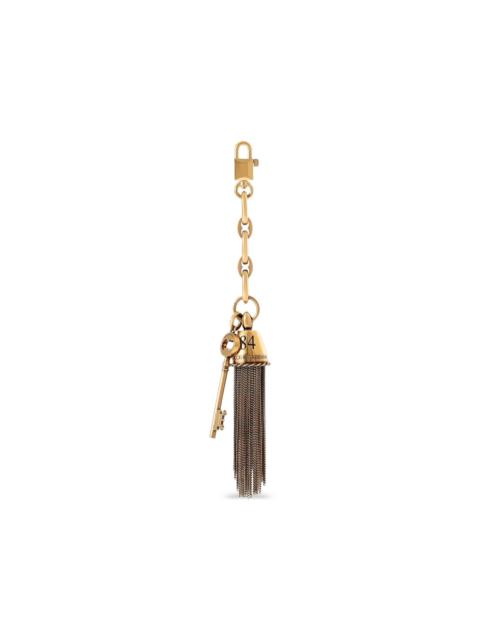 Dolce & Gabbana metal charm keychain
