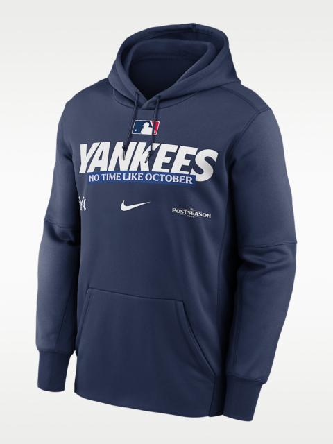 Nike New York Yankees 2026 Postseason Authentic Collection Men's Nike Therma-FIT MLB Pullover Hoodie