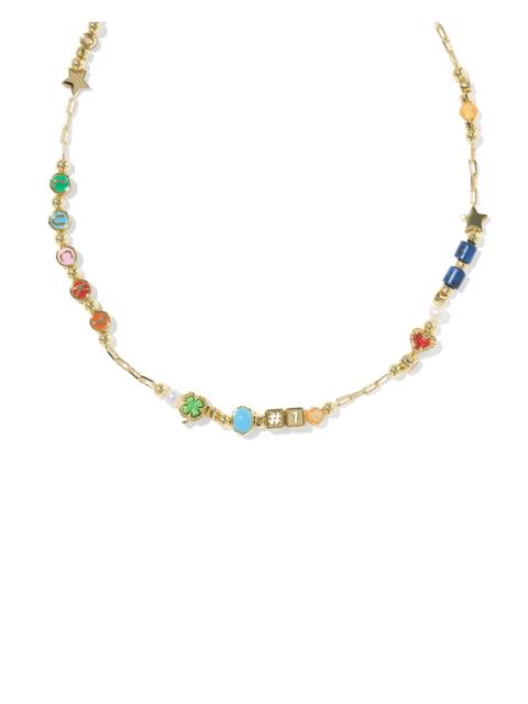 KENDRA SCOTT Lacey Gold Strand Necklace