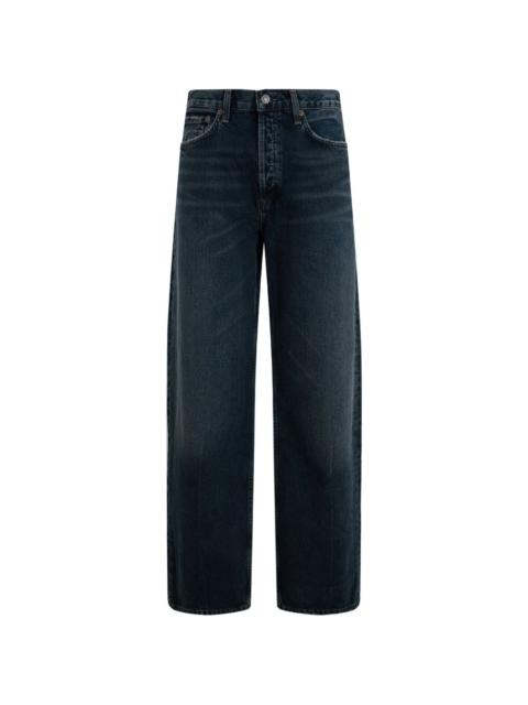 AGOLDE belt-loop cotton jeans