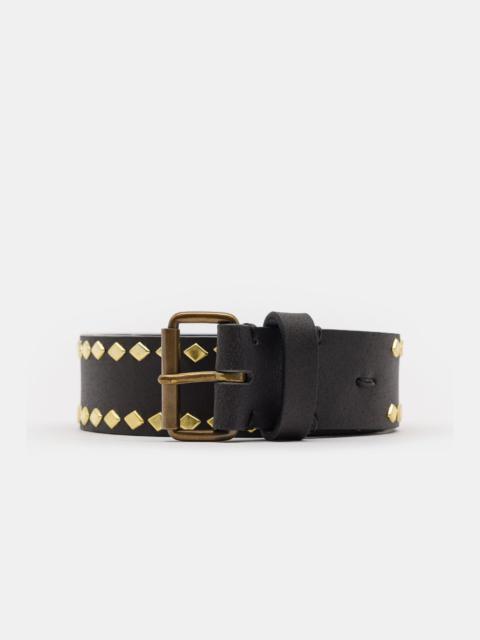 visvim 40mm Studs Belt in Black