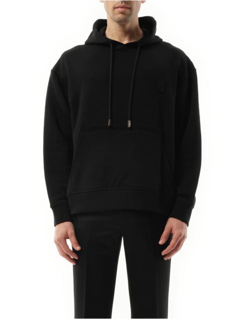 Wooyoungmi Metallic Print Hoodie 에 검정
