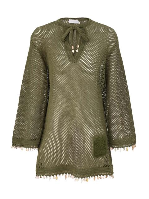 WANDERLUST EMBELLISHED TUNIC