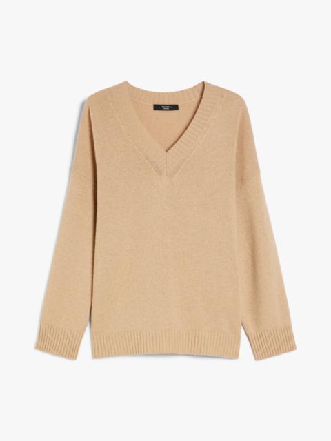 WEEKEND Max Mara MESTRE Wool and viscose-blend V-neck sweater