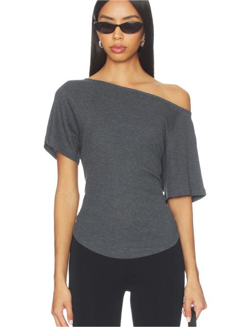 FREE PEOPLE X Lucy Off The Shoulder Tee