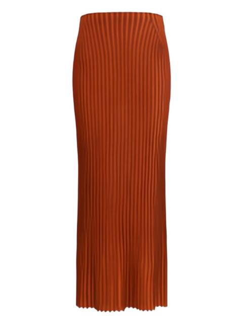 GABRIELA HEARST Krause ribbed-knit skirt