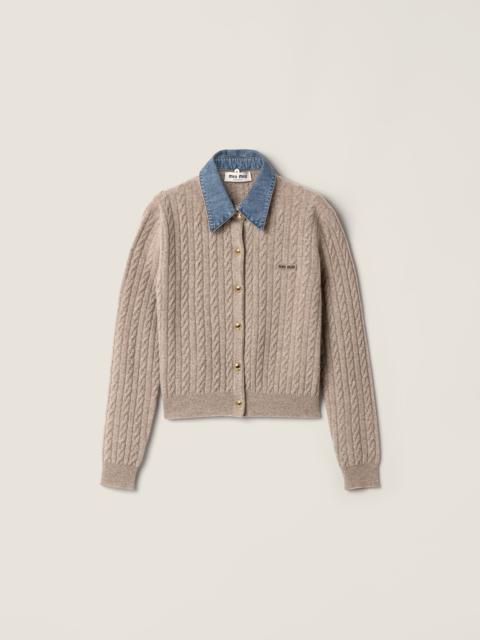 Miu Miu Wool and cashmere cardigan