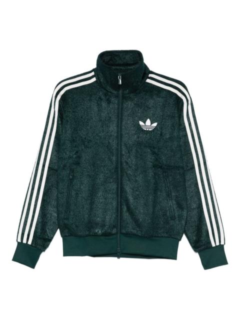 adidas stripe zip sweatshirt
