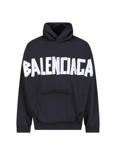 BALENCIAGA "TAPE TYPE" HOODIE