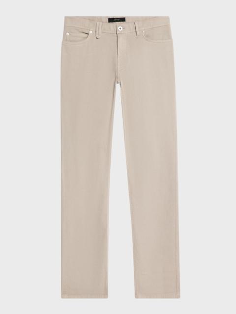 Brioni Men's Cotton Denim Five-Pocket Pants