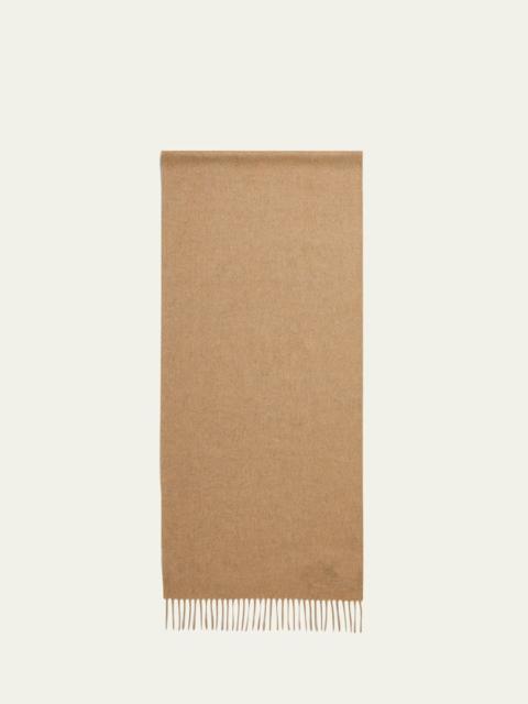 Loro Piana Men's Grande Unita Cashmere Scarf