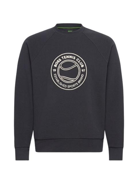 BOSS Salbo tennis club graphic sweatshirt