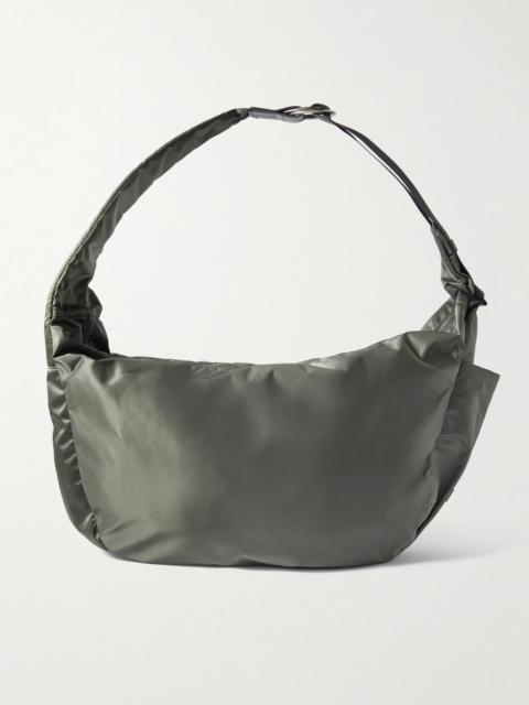 master-piece Ark Leather-Trimmed Nylon Shoulder Bag